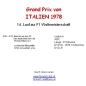 Preview: 1978 14 Italien / Monza = 4 DVD !