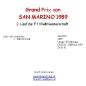 Preview: 1989 02 San Marino / Imola; ORF