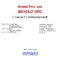 Preview: 1992 02 Qualifying Mexiko Mexiko City