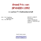 Preview: 1992 04 Qualifying Spanien Barcelona