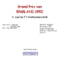 Preview: 1992 09 Qualifying England Silverstone