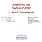 Preview: 1992 09 Qualifying England Silverstone