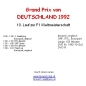 Preview: 1992 10 Qualifying Deutschland Hockenheim