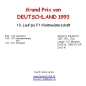 Preview: 1993 10 Deutschland / Hockenheim