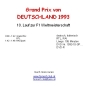 Preview: 1993 10 Deutschland / Hockenheim