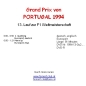 Preview: 1994 13 Qualifying Portugal Estoril