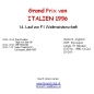 Preview: 1996 14 Qualifying Italien Monza