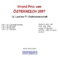Preview: 1997 14 Qualifying Österreich Spielberg
