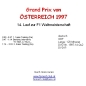 Preview: 1997 14 Qualifying Österreich Spielberg