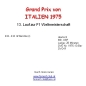 Preview: 1975 13 Italien / Monza (4 DVDs)