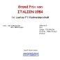 Preview: 1984 14 Qualifying (Fr. & Sa),... Italien Monza (= 3 DVD !)