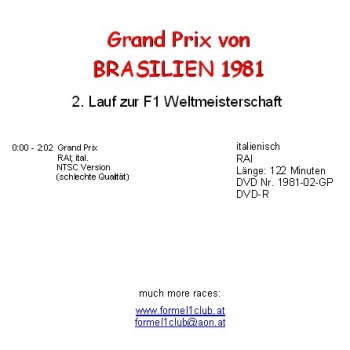 1981 02 Brasilien / Rio; italienisch