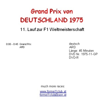 1975 11 Deutschland / Nürburgring