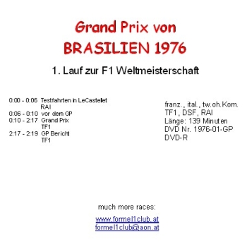 1976 01 Brasilien / Interlagos