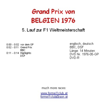 1976 05 Belgien / Zolder