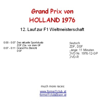 1976 12 Holland / Zandvoort