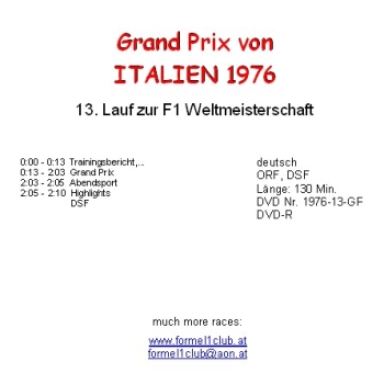 1976 13 Italien / Monza