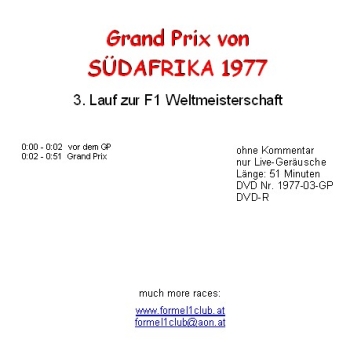 1977 03 Südafrika / Kyalami