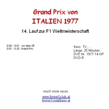 1977 14 Italien / Monza