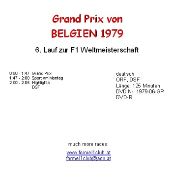1979 06 Belgien / Zolder
