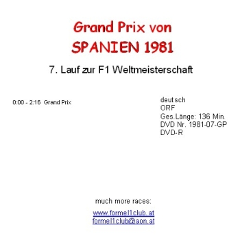 1981 07 Spanien / Jarama