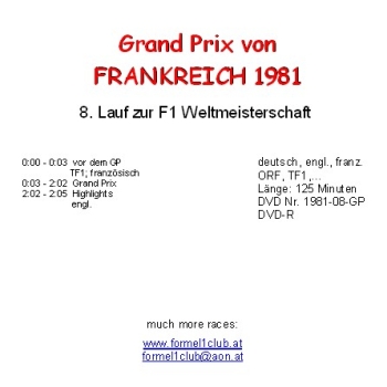 1981 08 Frankreich / Dijon