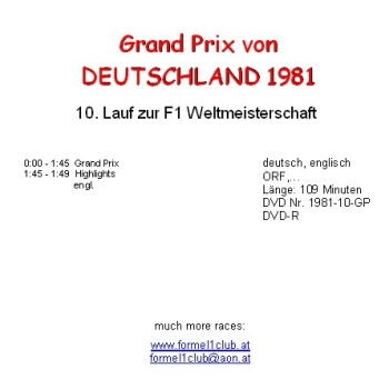 1981 10 Deutschland / Hockenheim