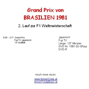 1981 02 Brasilien / Rio; japanisch
