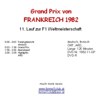 1982 11 Frankreich / LeCastellet