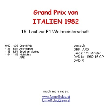 1982 15 Italien / Monza
