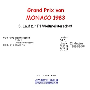 1983 05 Monaco / Monte Carlo