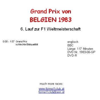 1983 06 Belgien / Spa; englisch