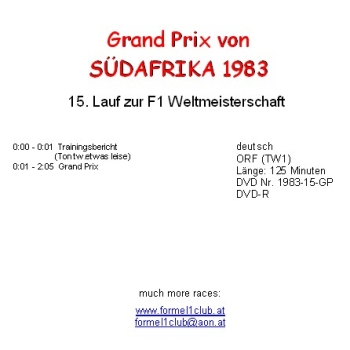 1983 15 Südafrika / Kyalami