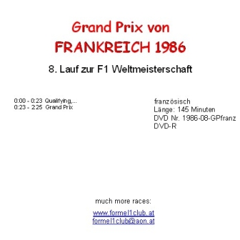 1986 08 Frankreich / LeCastellet; französisch