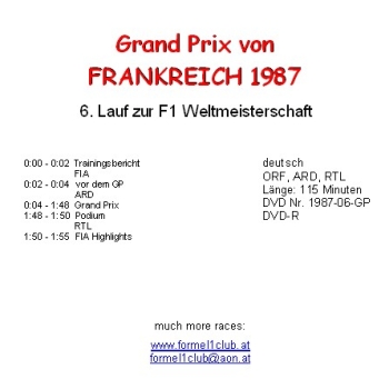 1987 06 Frankreich / LeCastellet