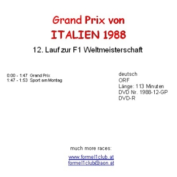 1988 12 Italien / Monza