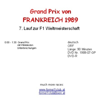 1989 07 Frankreich / LeCastellet