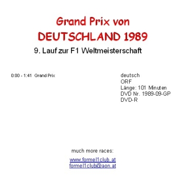 1989 09 Deutschland / Hockenheim