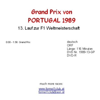 1989 13 Portugal / Estoril