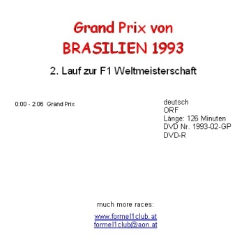 1993 02 Brasilien / Interlagos