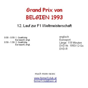 1993 12 Qualifying Belgien Spa