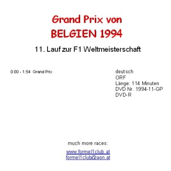1994 11 Belgien / Spa