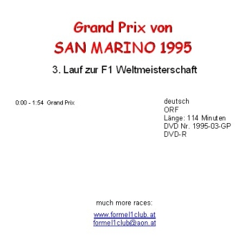 1995 03 San Marino / Imola