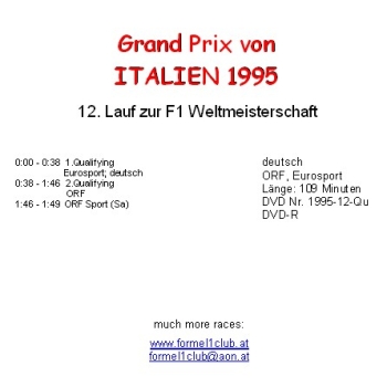 1995 12 Qualifying Italien Monza