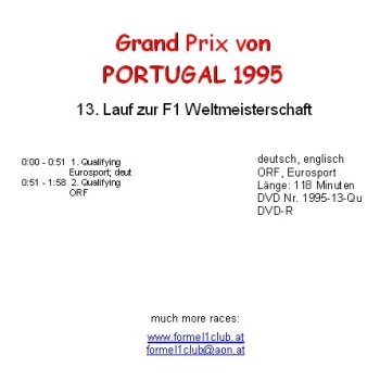 1995 13 Qualifying Portugal Estoril