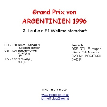 1996 03 Qualifying Argentinien Buenos Aires