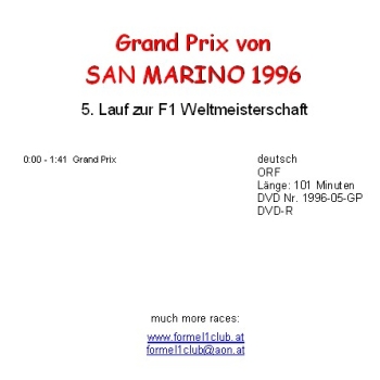 1996 05 San Marino / Imola