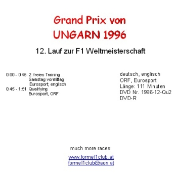 Preview: 1996 12 Qualifying Ungarn Budapest