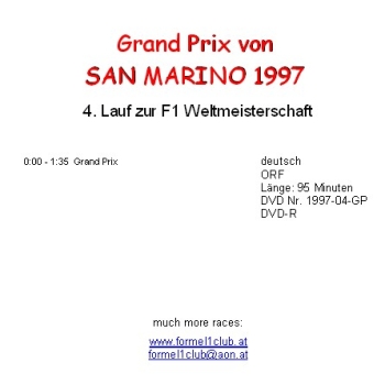 1997 04 San Marino / Imola