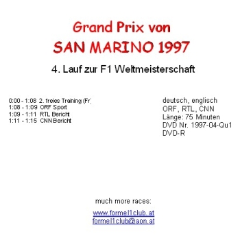 1997 04 Qualifying San Marino Imola